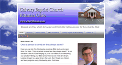 Desktop Screenshot of cbcrittman.com